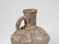 Ame Ker 177  Ame Ker 177, Peru, Nordküste, Chimú, Späte Zwischenperiode, Chimú, ca. 1000-1470 n. Chr. Kleiner Krug, Ton, H 16,2 cm, Dm 13,7 cm : Museumsfoto: Claus Cordes, Bestandskatalog Ethnologie